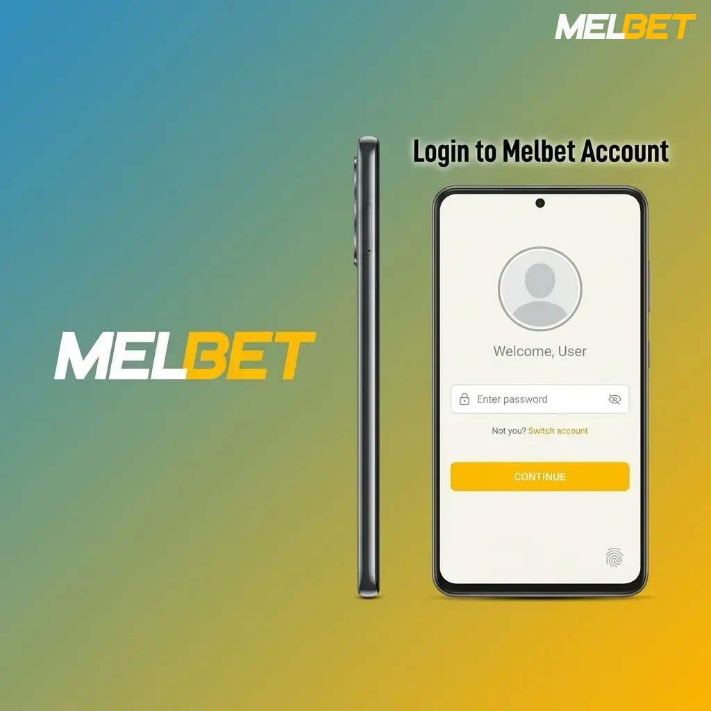 Melbet login page steps to sign in, enter credentials, complete security check and access account dashboard
