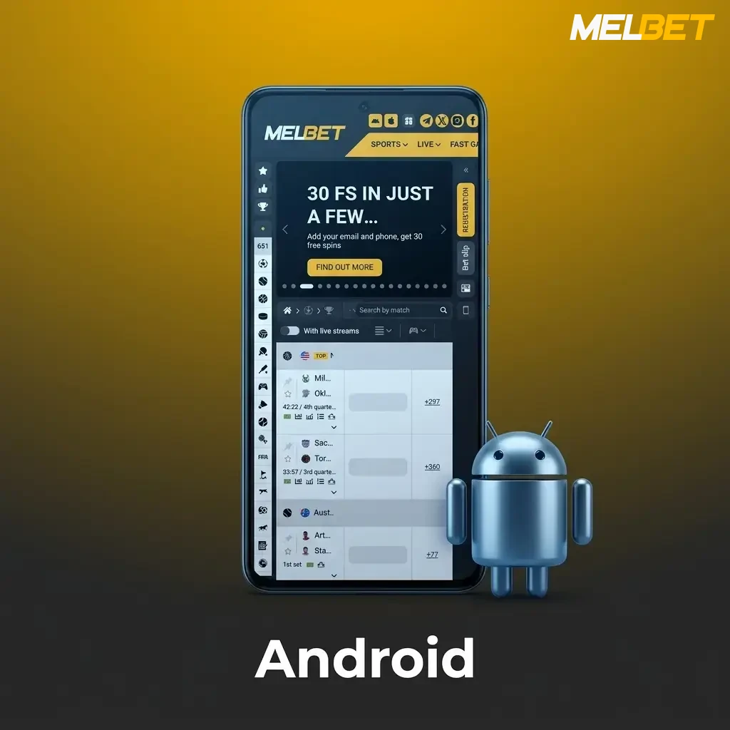 Melbet Android app APK download guide for Indian users on smartphones and tablets running Android 5.0 or higher