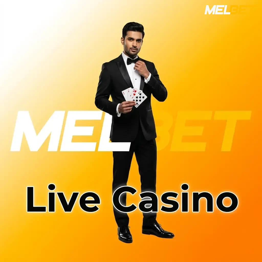 Melbet live casino with real dealers streaming Blackjack, Roulette, Baccarat, Andar Bahar and Teen Patti games